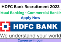 HDFC Bank Jobs Virtual Banking - Commercial Banking