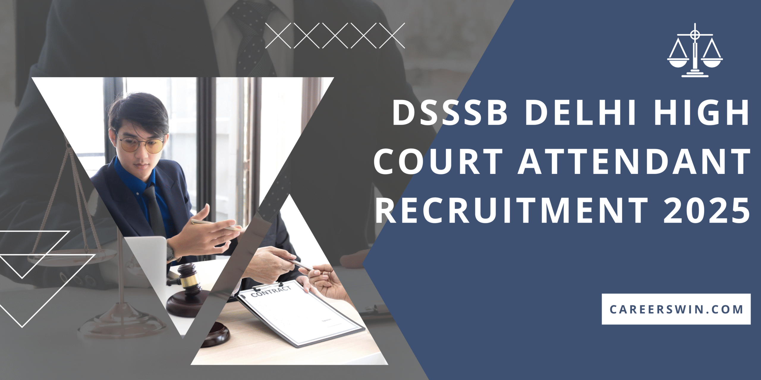 DSSSB Delhi High Court Attendant Recruitment 2025